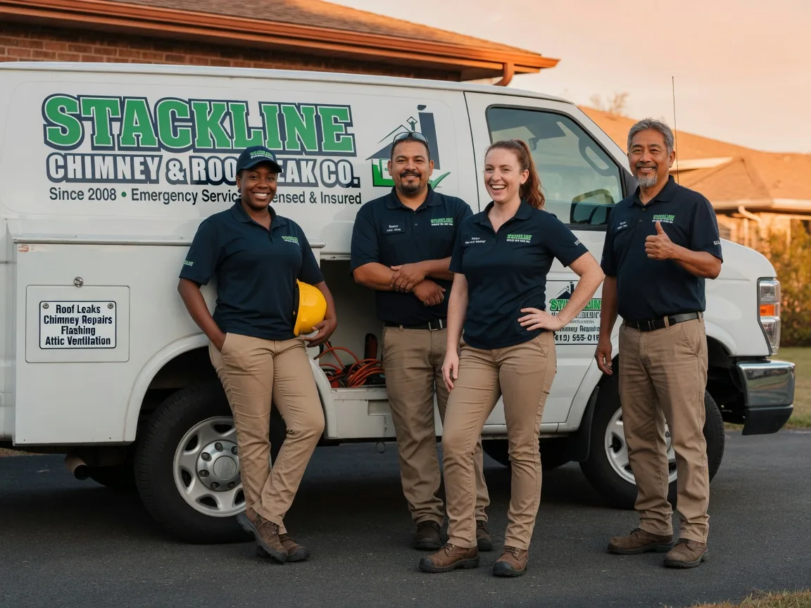 Chimney flashing repair company in Walton, NE